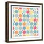 Sunshine Pattern Version Two-Alicia Vidal-Framed Art Print