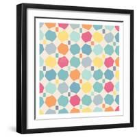 Sunshine Pattern Version Two-Alicia Vidal-Framed Art Print