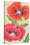 Sunshine Poppies Panel I-Elyse DeNeige-Stretched Canvas