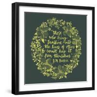 Sunshine Quote-Yachal Design-Framed Giclee Print