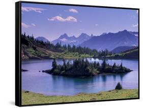 Sunshine Region, Island lake, Banff National Park, Alberta, Canada-Art Wolfe-Framed Stretched Canvas