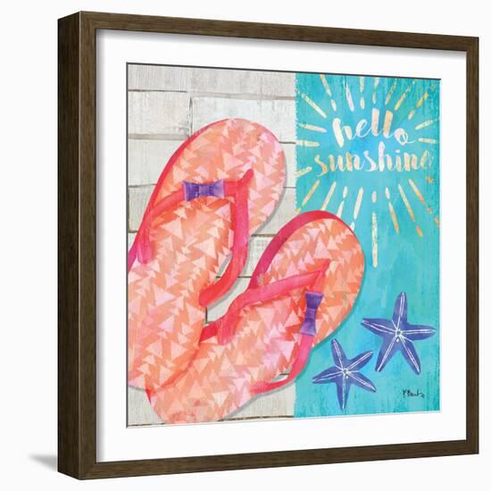 Sunshine Sandals I-Paul Brent-Framed Art Print