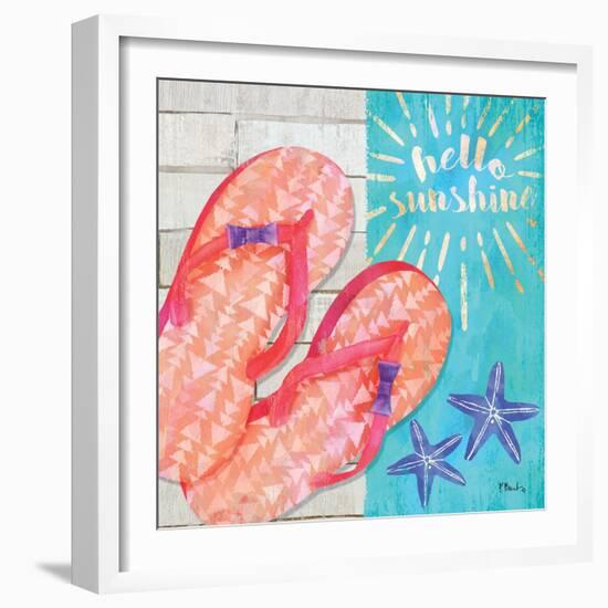 Sunshine Sandals I-Paul Brent-Framed Art Print