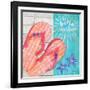 Sunshine Sandals I-Paul Brent-Framed Art Print