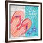 Sunshine Sandals I-Paul Brent-Framed Art Print