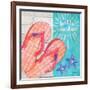 Sunshine Sandals I-Paul Brent-Framed Art Print