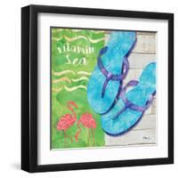 Sunshine Sandals II-Paul Brent-Framed Art Print