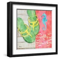 Sunshine Sandals III-Paul Brent-Framed Art Print