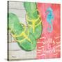 Sunshine Sandals III-Paul Brent-Stretched Canvas