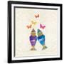 Sunshine Shakers-Meili Van Andel-Framed Art Print