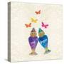 Sunshine Shakers-Meili Van Andel-Stretched Canvas