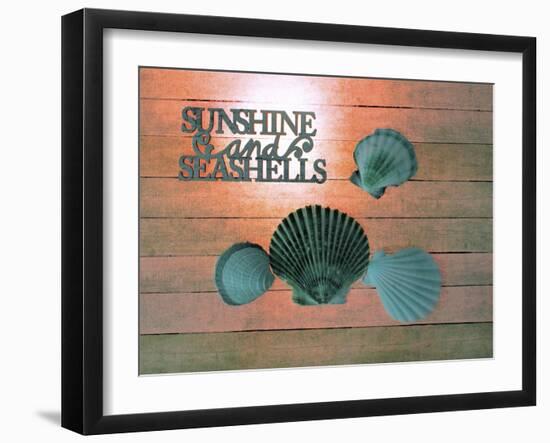 Sunshine Shells-Tom Kelly-Framed Giclee Print