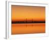 Sunshine Skyway Bridge over Tampa Bay from Fort De Soto Park, Florida, USA-Adam Jones-Framed Photographic Print