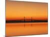 Sunshine Skyway Bridge over Tampa Bay from Fort De Soto Park, Florida, USA-Adam Jones-Mounted Photographic Print