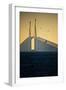 Sunshine Skyway Bridge spanning Tampa Bay, Florida, USA-null-Framed Photographic Print