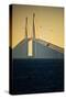 Sunshine Skyway Bridge spanning Tampa Bay, Florida, USA-null-Stretched Canvas