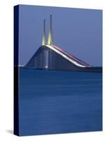 Sunshine Skyway Bridge, Tampa Bay, Saint Petersburg, Florida-John Coletti-Stretched Canvas