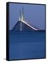 Sunshine Skyway Bridge, Tampa Bay, Saint Petersburg, Florida-John Coletti-Framed Stretched Canvas