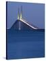 Sunshine Skyway Bridge, Tampa Bay, Saint Petersburg, Florida-John Coletti-Stretched Canvas