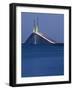 Sunshine Skyway Bridge, Tampa Bay, Saint Petersburg, Florida-John Coletti-Framed Photographic Print