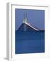 Sunshine Skyway Bridge, Tampa Bay, Saint Petersburg, Florida-John Coletti-Framed Photographic Print