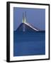 Sunshine Skyway Bridge, Tampa Bay, Saint Petersburg, Florida-John Coletti-Framed Photographic Print