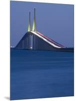 Sunshine Skyway Bridge, Tampa Bay, Saint Petersburg, Florida-John Coletti-Mounted Photographic Print