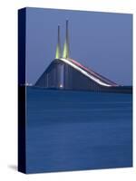 Sunshine Skyway Bridge, Tampa Bay, Saint Petersburg, Florida-John Coletti-Stretched Canvas