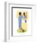 Sunshine Smiles (Boy)-Sylvia Walker-Framed Art Print