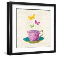 Sunshine Teacup-Meili Van Andel-Framed Art Print