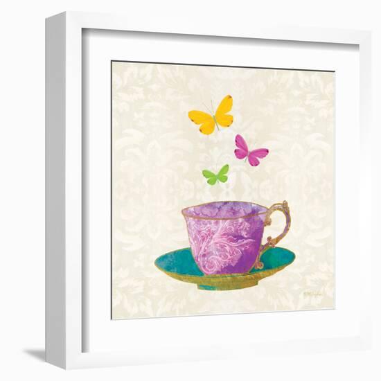 Sunshine Teacup-Meili Van Andel-Framed Art Print