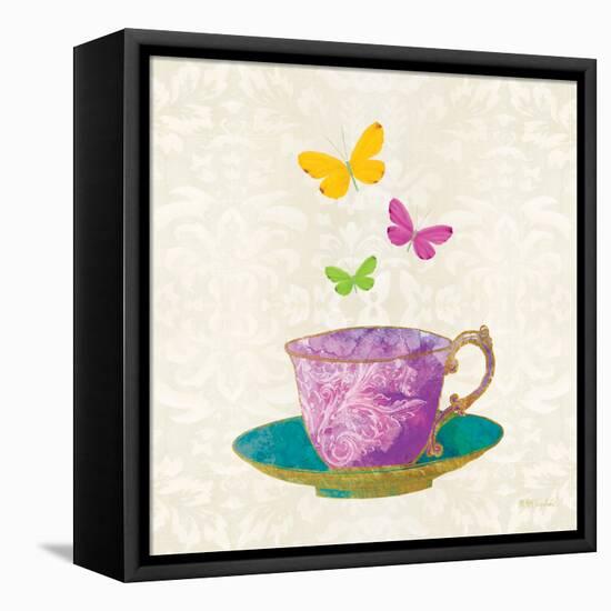 Sunshine Teacup-Meili Van Andel-Framed Stretched Canvas