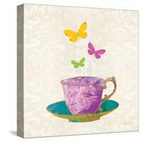 Sunshine Teacup-Meili Van Andel-Stretched Canvas