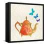 Sunshine Teapot-Meili Van Andel-Framed Stretched Canvas