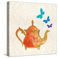 Sunshine Teapot-Meili Van Andel-Stretched Canvas
