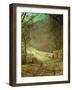 Sunshine Through Winter Trees-John Atkinson Grimshaw-Framed Giclee Print