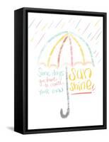 Sunshine-Anna Quach-Framed Stretched Canvas