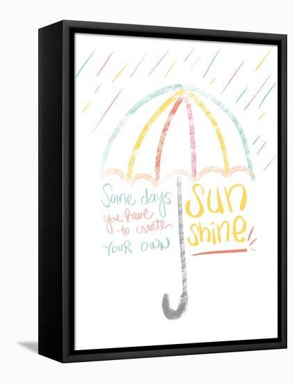 Sunshine-Anna Quach-Framed Stretched Canvas