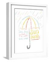 Sunshine-Anna Quach-Framed Art Print