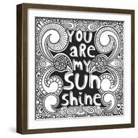 Sunshine-Hello Angel-Framed Giclee Print