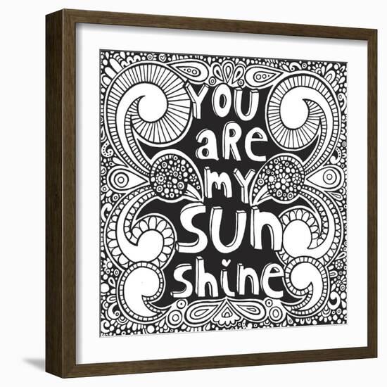 Sunshine-Hello Angel-Framed Giclee Print