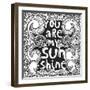 Sunshine-Hello Angel-Framed Giclee Print