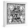 Sunshine-Hello Angel-Framed Giclee Print