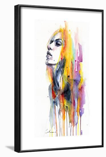 Sunshower-Agnes Cecile-Framed Art Print