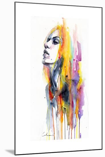 Sunshower-Agnes Cecile-Mounted Art Print