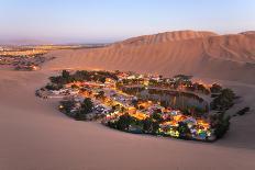 Atacama Desert, Oasis of Huacachina, Peru-sunsinger-Laminated Photographic Print