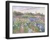 Sunsparkle on Irises, 1996-Timothy Easton-Framed Giclee Print