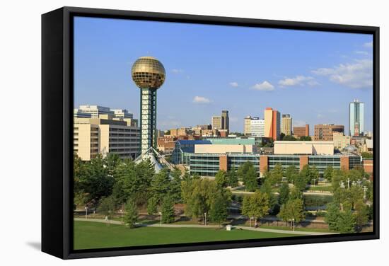 Sunsphere in World's Fair Park, Knoxville, Tennessee, United States of America, North America-Richard Cummins-Framed Stretched Canvas
