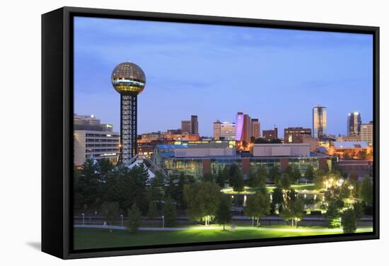 Sunsphere in World's Fair Park, Knoxville, Tennessee, United States of America, North America-Richard Cummins-Framed Stretched Canvas