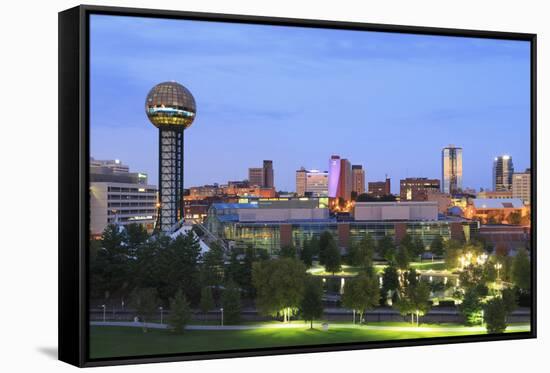 Sunsphere in World's Fair Park, Knoxville, Tennessee, United States of America, North America-Richard Cummins-Framed Stretched Canvas